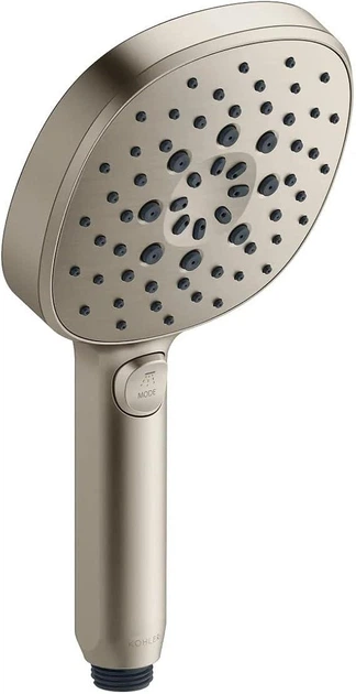 Ручная магнитная лейка для душа Kohler нікель - изображение 2