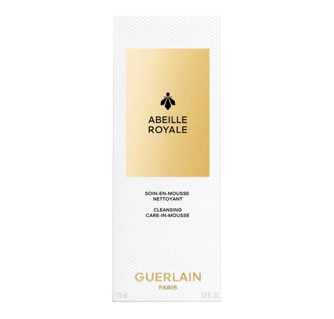 Пенка для умывания Guerlain (Герлен) Abeille Royale Cleansing Care-in-Mousse деликатное очищение и сияние 175 мл - изображение 3