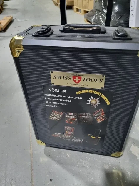 Набір інструментів у валізі VOGLER GmBh 1000 ел - зображення 2