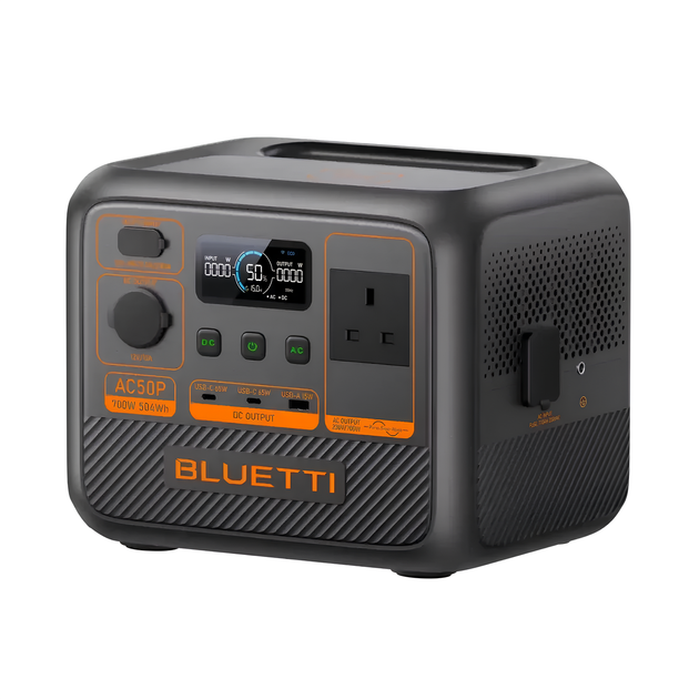 Зарядна станція Bluetti AC50P | 700 Вт, 504 Вт*год (електростанція для дому, UPS, ДБЖ) - зображення 2
