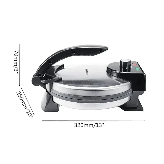 Блинница электрическая Sokany SK-08046 20 см 1200 Вт (12) - изображение 3