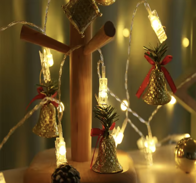 Гірлянда світлодіодна з прищіпками 4.5 м USB | LED Clip String Lights - зображення 4