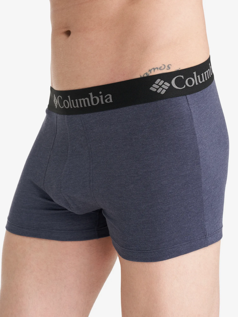 Труси чолівічі (2 шт) Columbia PERFORMANCE COTTON STRETCH MELANGE Синій M (46-48) CPCB02CLB-BLUE - Фото 3 Труси чолівічі (2 шт) Columbia PERFORMANCE COTTON STRETCH MELANGE Синій M (46-48) CPCB02CLB-BLUE - изображение 3