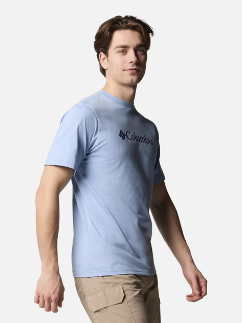 Футболка Columbia CSC Basic Logo™ Short Sleeve S (46) Блакитний 1680051CLB-431 - изображение 2