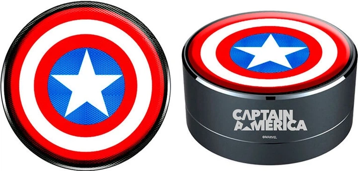Głośnik przenośny ERT GROUP Marvel Captain America Wireless (8718526156550) - obraz 3