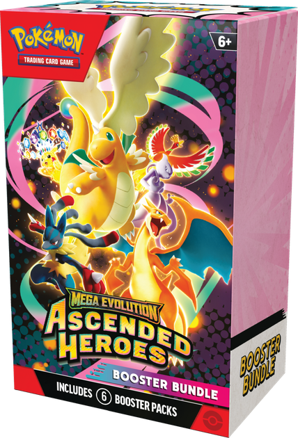 Доповнення Pokemon TCG: Mega Evolution - Ascended Heroes - Booster Bundle (196214131613) - зображення 2