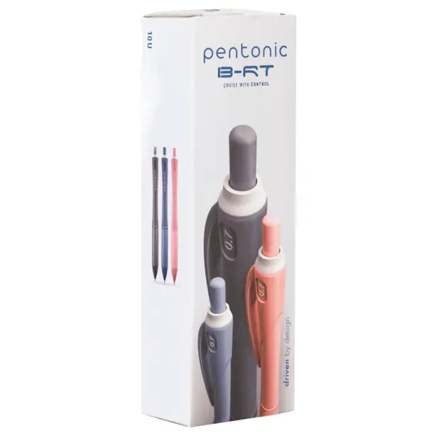 Ручка кулькова масляна автоматична Pentonic Frost LINC чорнило синє 0.7 мм (412256) - зображення 3