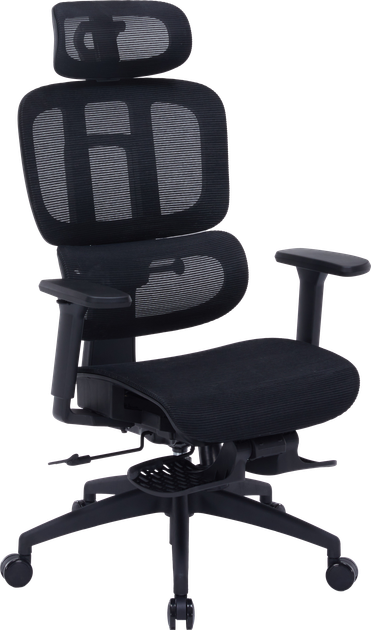 Офисное кресло OfficePro Skyline Footrest Black (OC750-B-B-B) - Фото 3 Офисное кресло OfficePro Skyline Footrest Black (OC750-B-B-B) - изображение 3
