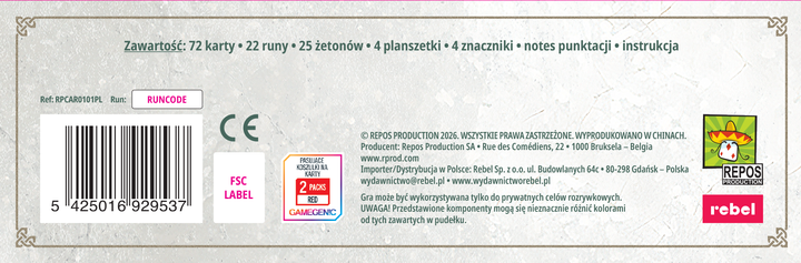 Настільна гра Rebel Karnuta (5425016929537) - зображення 4