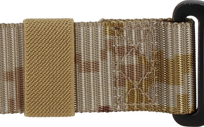 Pas taktyczny wojskowy Springos CS0102 z klamrą 125 cm Brązowe moro (5907719469652) - obraz 10