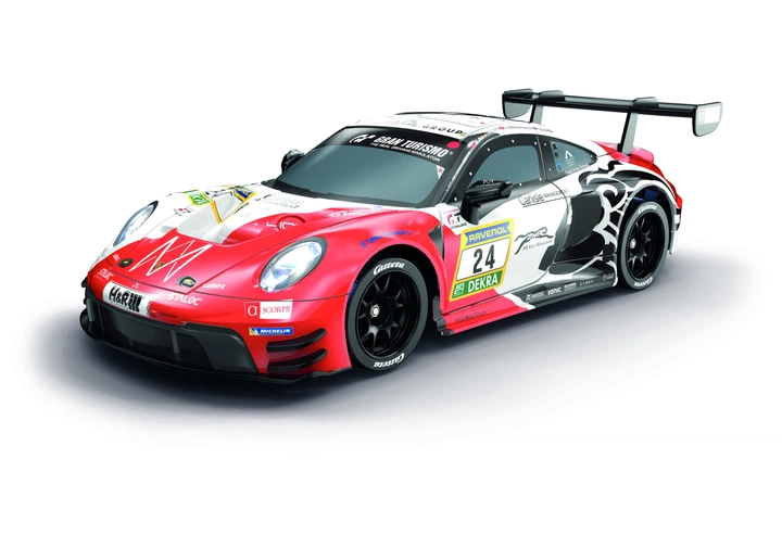 Автомобіль на дистанційному управлінні Carrera RC Porsche 911 GT3 R Lionspeed GP Nr 24 370160153 (9003150160144) - зображення 8