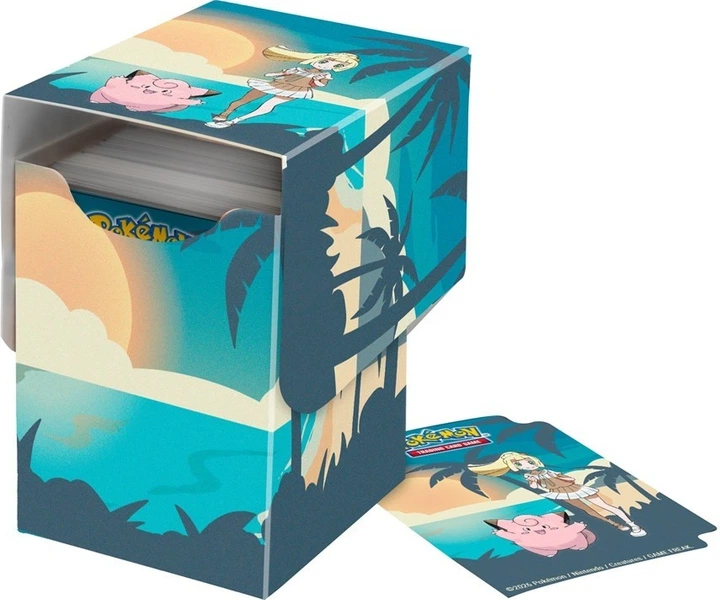 Pudełko na karty Ultra Pro Pokemon 100+ Lillie i Clefairy (074427167585) - obraz 3