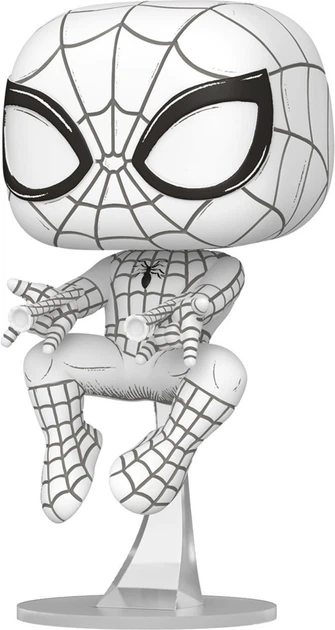 Фігурка Funko Pop! Marvel: Spider-Man 1574 Spider-Man Sketched Bobble-Head 90300 (889698903004) - зображення 2