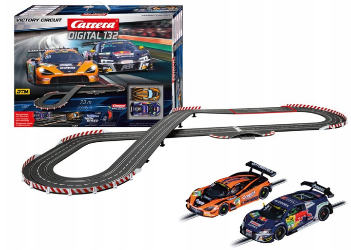 Гоночний трек Carrera Digital 132 VICTORY CIRCUIT 7,3 м + 2 автомобілі 30047 (4007486300477) - зображення 2