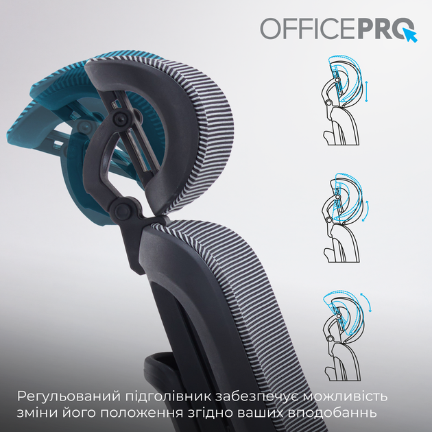 Кресло офисное OfficePro Skyline Footrest Black/Dark Gray (OC750-B-DG-DG) - Фото 14 Кресло офисное OfficePro Skyline Footrest Black/Dark Gray (OC750-B-DG-DG) - изображение 14