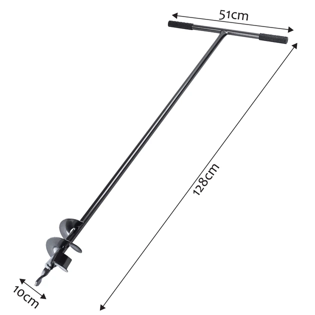 Спіральний бур ручний Kadax Flako 10 x 128 см (K1721)(5903699407684) - зображення 3