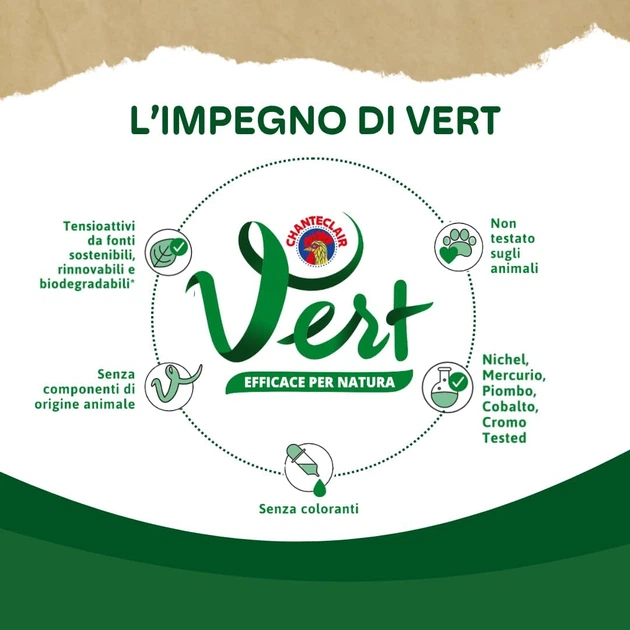 Засіб для прання дитячих речей на коротких циклах у дой паку ChanteClair Vert Lavatrice Bebe (аромат вівсяного молока) 1.2 л 30 прань - изображение 8