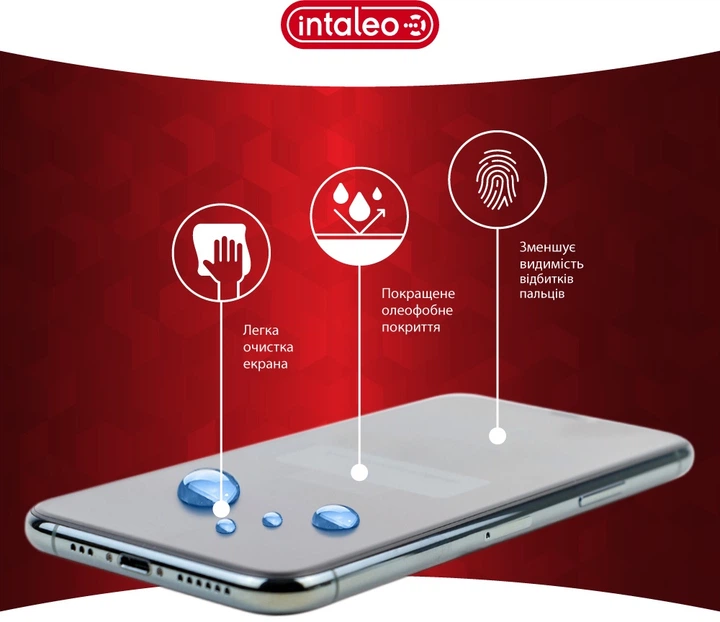 Защитное стекло антишпион Intaleo Privacy для смартфона Apple iPhone 14/13/13 Pro/16e/17e Black (1283126591952) - изображение 9