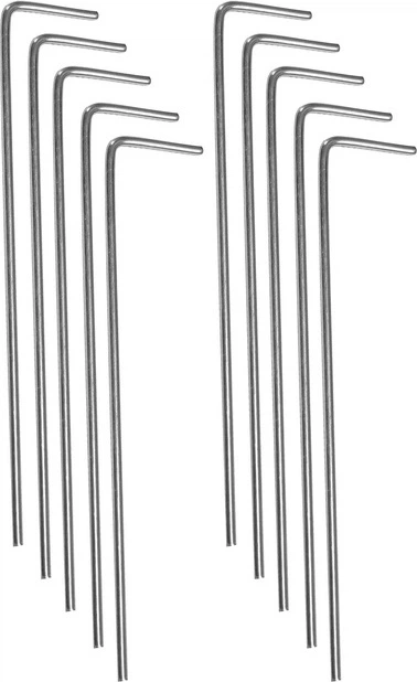 Наметові кілочки Springos 17.5 см 10 шт (5907719435466) - зображення 3