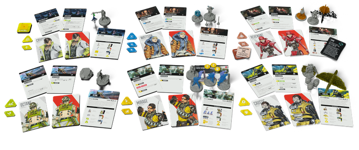 Dodatek do gry planszowej Glass Cannon Unpluged Apex Legends: Gra planszowa - Rozszerzenie: Drużyna 1 (edycja polska) (5906954790101) - obraz 2