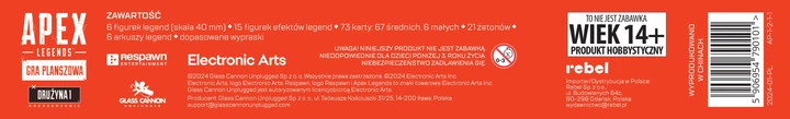 Dodatek do gry planszowej Glass Cannon Unpluged Apex Legends: Gra planszowa - Rozszerzenie: Drużyna 1 (edycja polska) (5906954790101) - obraz 4