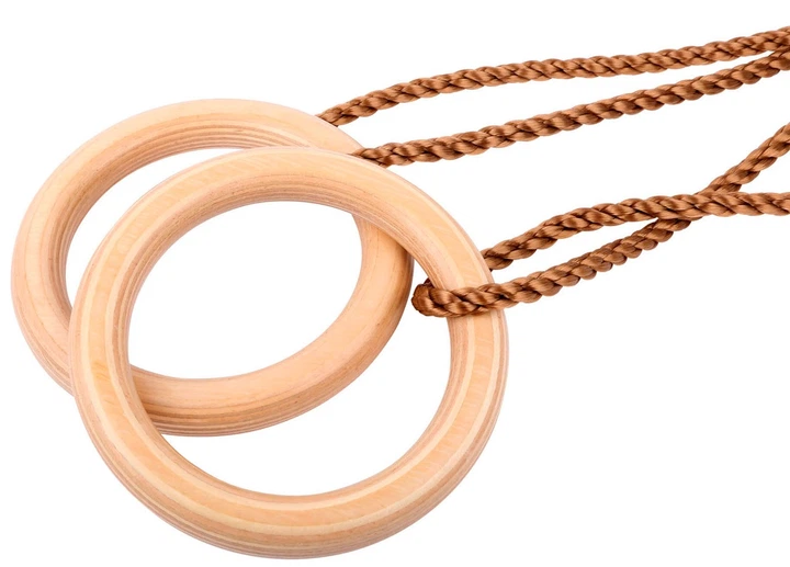 Kółka gimnastyczne Small Foot 11592 ​​drewniane (4020972115928) - obraz 4