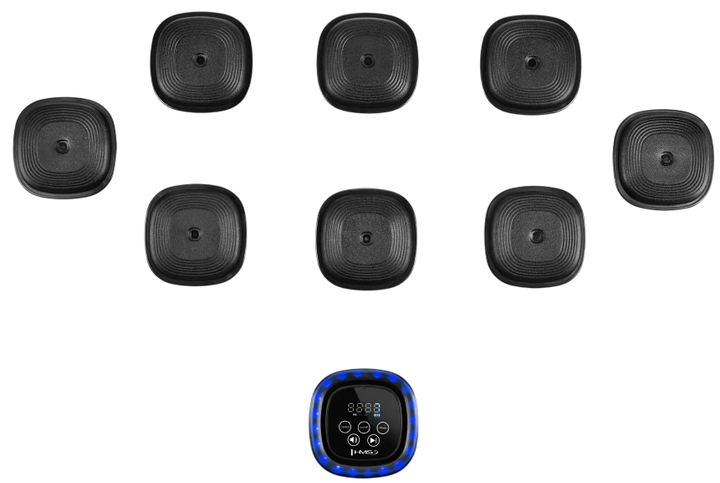 Боксерський щит HMS TB05 модульний з Bluetooth музикою та рукавичками (5908261685699) - зображення 3