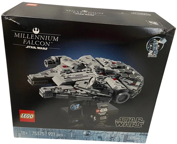 Zestaw klocków LEGO Star Wars Sokół Millennium 921 elementów (75375) (955555915833733) - Outlet - obraz 4