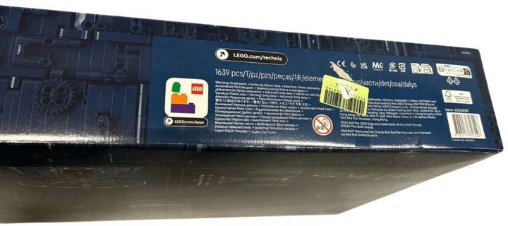 Zestaw klocków LEGO Technic Bolid F1 Oracle Red Bull Racing RB20 1639 elementów (42206) (955555916369166) - Outlet - obraz 6