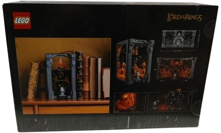 Zestaw klocków LEGO Icons Władca pierścieni: Book nook z Balrogiem 1201 element (10367) (955555915788820) - Outlet - obraz 4