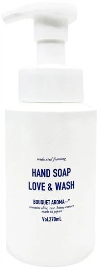 Антибактериальное мыло-пенка для рук Pelican Medicated Foaming Hand Soap Love & Wash 270 мл (4976631478852) - изображение 2