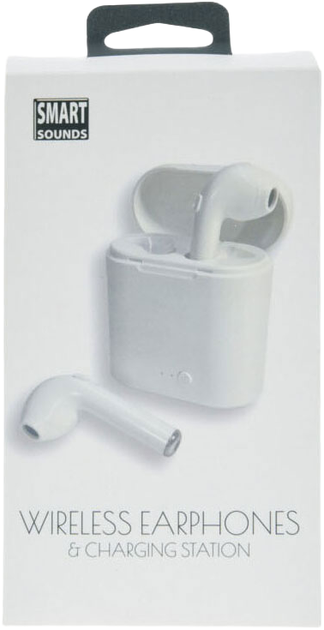 Навушники Smart Sounds Earbuds Wireless White (8721037763493) - зображення 3