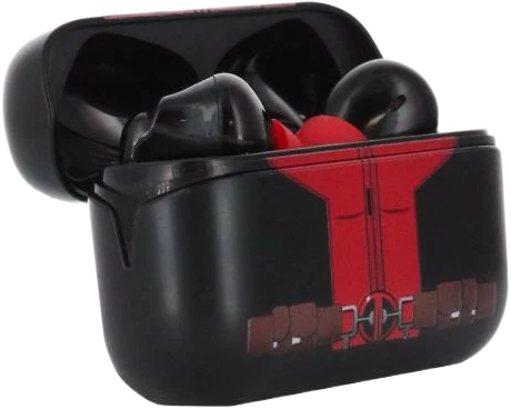 Навушники EXG Pro Marvel Deadpool Buds Pro Wireless Bluetooth Black/Red (5060525897085) - зображення 5