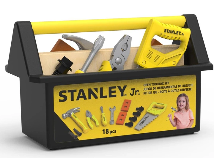 Набір інструментів Stanley Open Toolbox Set – 18 предметів (SRP065-SY)(7290115145564) - зображення 1