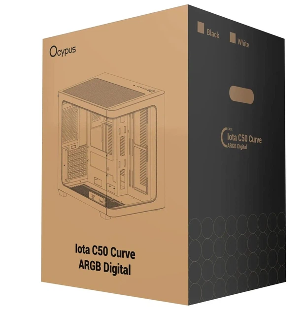 Корпус Ocypus Iota C50 Curve ARGB Digital Black (IOTA-C50-BKD300CD-GL) (OTA-C50-BKD300CD-GL) - изображение 11