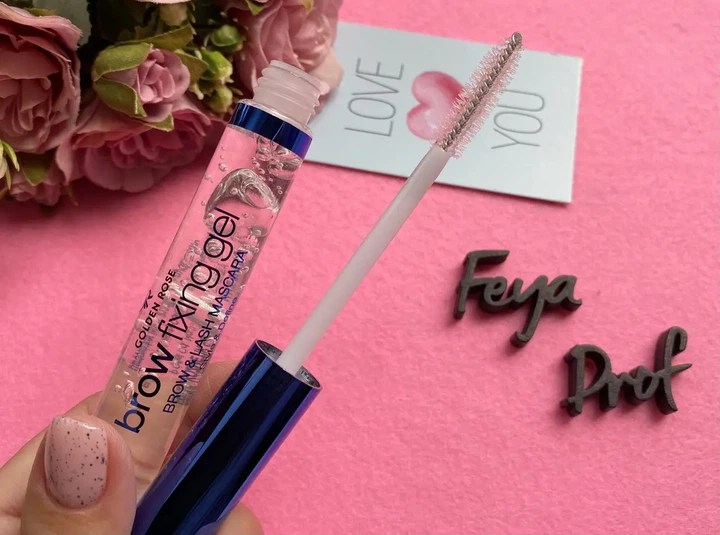 Гель для бровей фиксирующий Golden Rose Brow Fixing Gel Mascara 11ml - Фото 3 Гель для бровей фиксирующий Golden Rose Brow Fixing Gel Mascara 11ml - изображение 3