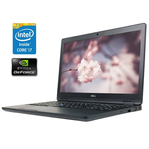 Игровой ноутбук Dell Latitude 5580 / 15.6" (1920x1080) IPS / Intel Core i7-7820HQ (4 (8) ядра по 2.9 - 3.9 GHz) / 16 GB DDR4 / 512 GB SSD / nVidia GeForce 940MX, 2 GB GDDR5, 64-bit / WebCam / Win 11 Pro б/у - Фото 1 Игровой ноутбук Dell Latitude 5580 / 15.6" (1920x1080) IPS / Intel Core i7-7820HQ (4 (8) ядра по 2.9 - 3.9 GHz) / 16 GB DDR4 / 512 GB SSD / nVidia GeForce 940MX, 2 GB GDDR5, 64-bit / WebCam / Win 11 Pro б/у - изображение 1