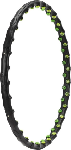 Hula-hop Actiget z wypustkami masującymi 88 cm Czarno-zielony ACT0135 (5908455309578) - obraz 2
