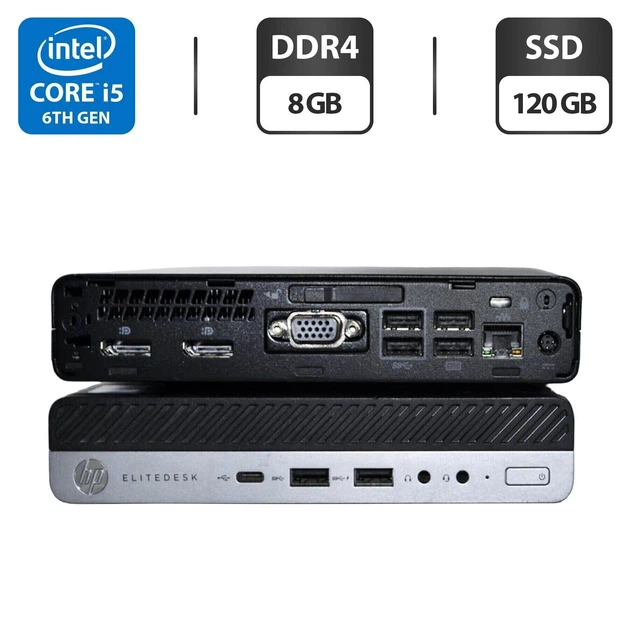 Неттоп HP EliteDesk 800 G3 Desktop Mini USFF / Intel Core i5-6500T