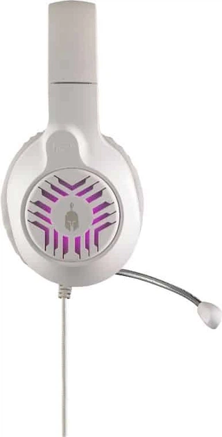Навушники Spartan Gear Medusa Wired Headset White/Grey (SGHSML09) - зображення 2