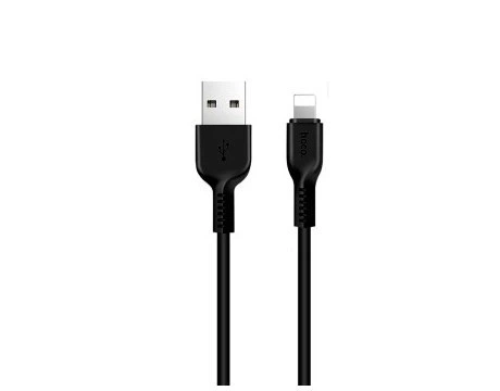 Кабель Hoco X13 Lightning 2.4A для iPhone 1м чорний - зображення 3