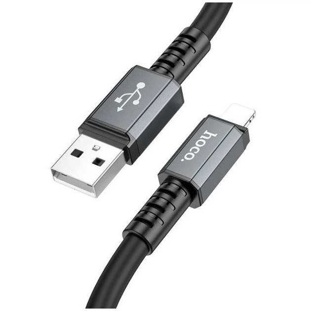 Кабель Hoco X38 Micro USB 1м черный для быстрой зарядки и передачи данных - изображение 10