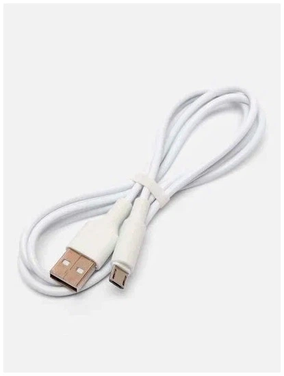Кабель Hoco X25 Micro USB для заряджання та передачі даних білий - Фото 8 Кабель Hoco X25 Micro USB для заряджання та передачі даних білий - зображення 8