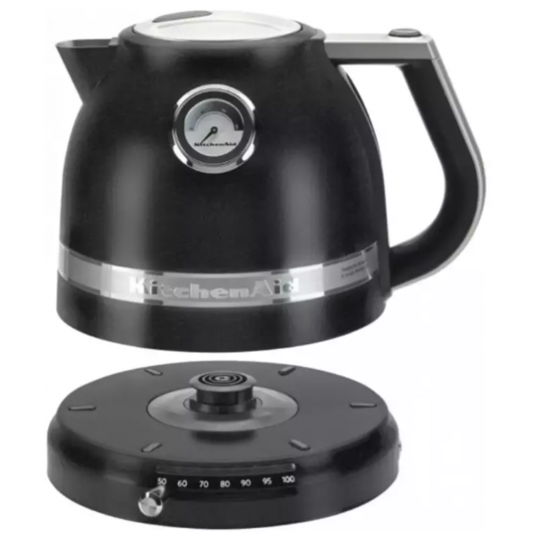 Електрочайник KitchenAid Artisan 1,5 л 5KEK1522EBK колір чавун - изображение 3