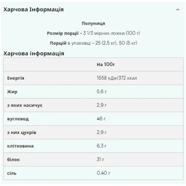 Гейнер Myprotein Impact Weight Gainer V2 2500 g (1086-100-12-6562916-20) - зображення 2