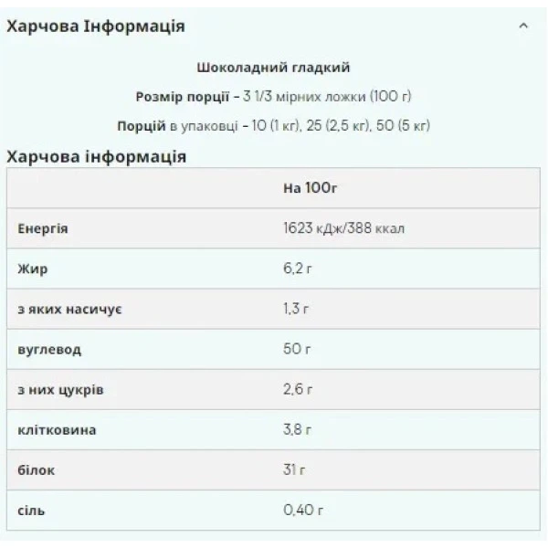 Гейнер Myprotein Impact Weight Gainer V2 2500 g (1086-100-25-4910437-20) - Фото 2 Гейнер Myprotein Impact Weight Gainer V2 2500 g (1086-100-25-4910437-20) - зображення 2