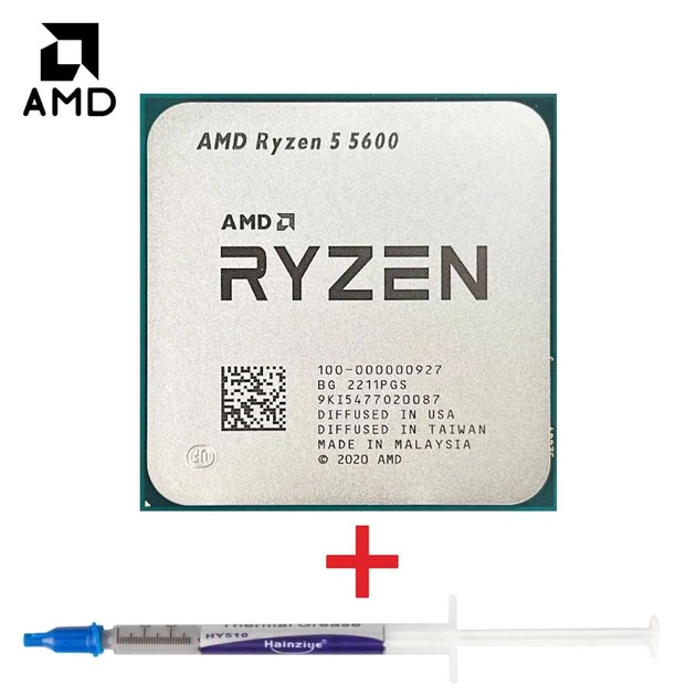 Процессор AMD Ryzen 5 5600 (3.5 - 4.4 GHz), 6 ЯДЕР, 32MБ КЭШ, AM4