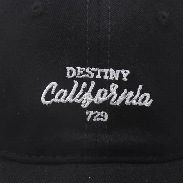 Кепка Destiny California Черная - Фото 3 Кепка Destiny California Черная - изображение 3