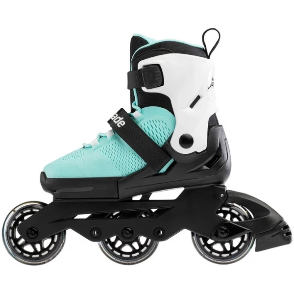 Ролики Rollerblade Microblade 3WD 28-32 Turquoise (1012-07221700-2V6-28-32) - изображение 3
