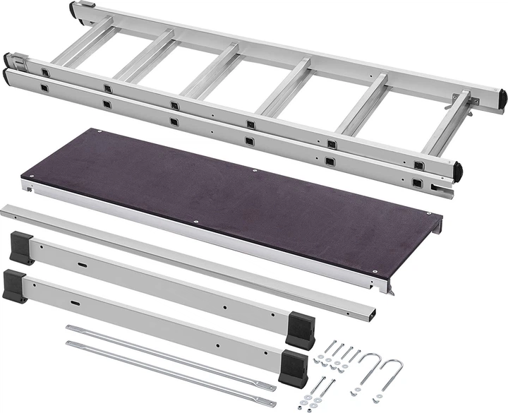 Rusztowanie drabinowe Kadax Vadans aluminiowe 270 cm K10435 (5906638300756)   - obraz 5